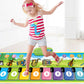 Tapis de piano interactif avec motifs joyeux