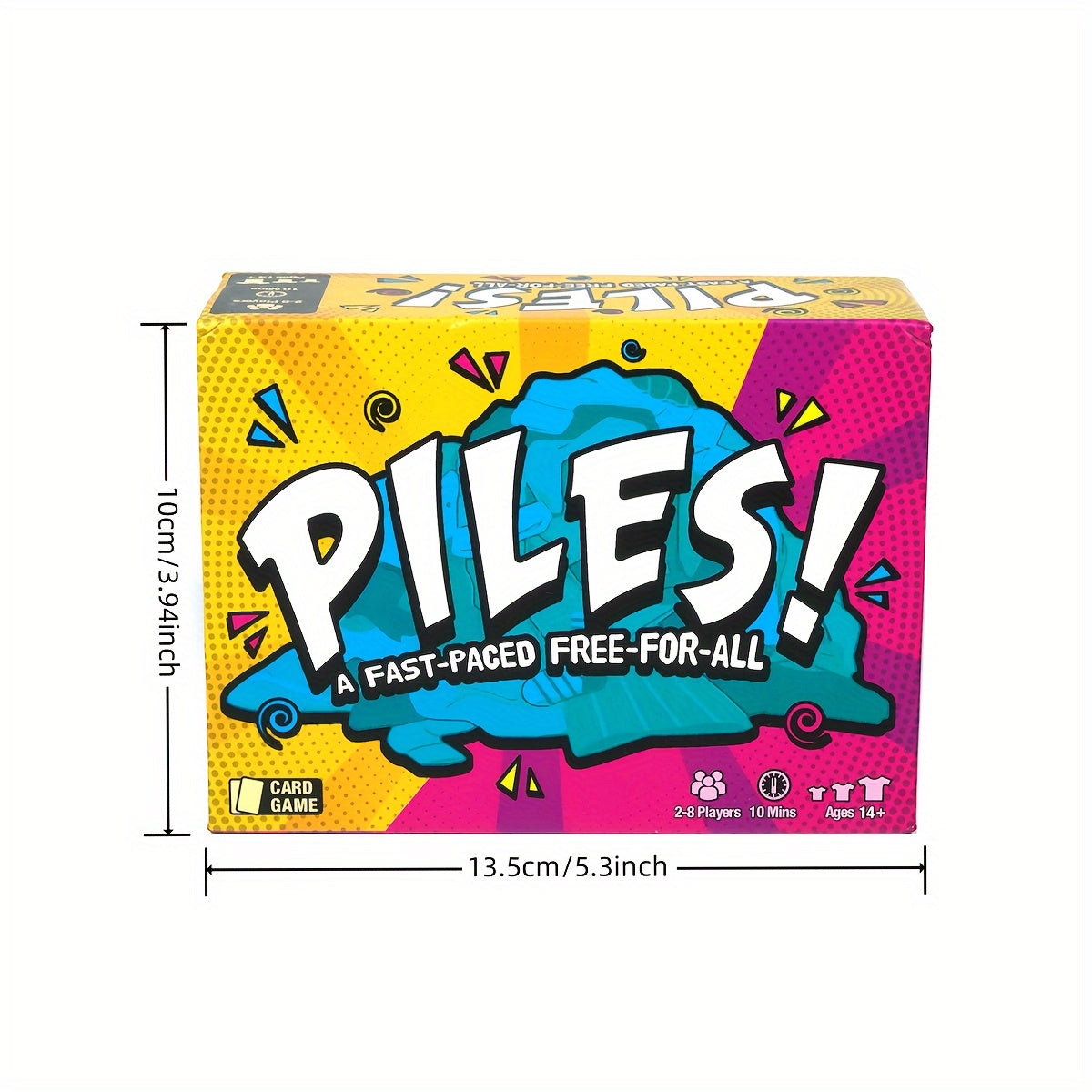 Jeu de cartes coloré étalé sur une table en bois