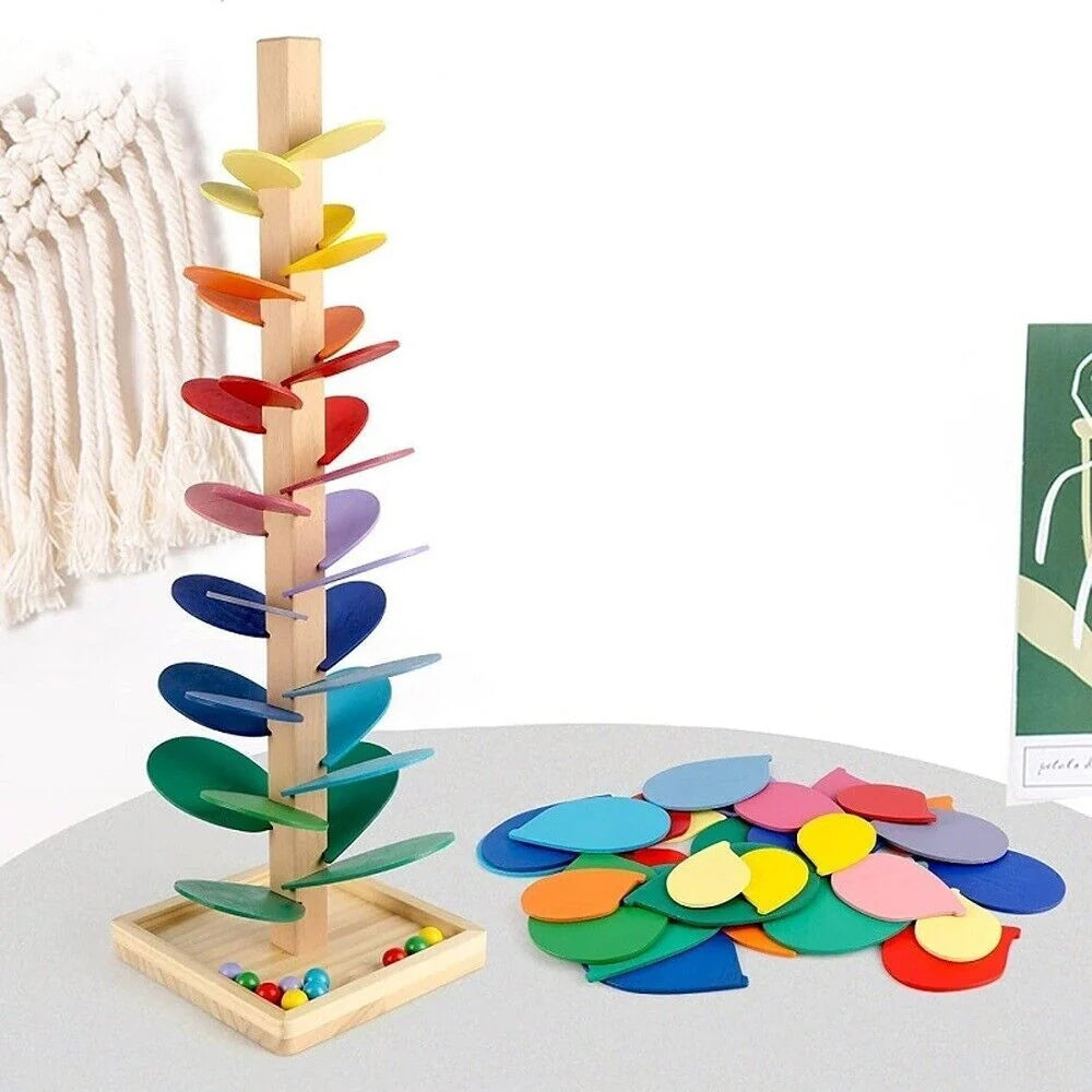 Vue rapprochée des couches colorées de l'arbre
