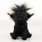 Gros plan sur la texture moelleuse de la peluche