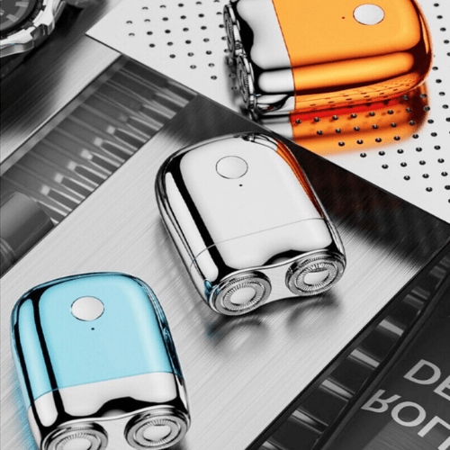 Rasoir avec câble USB, prêt à être rechargé