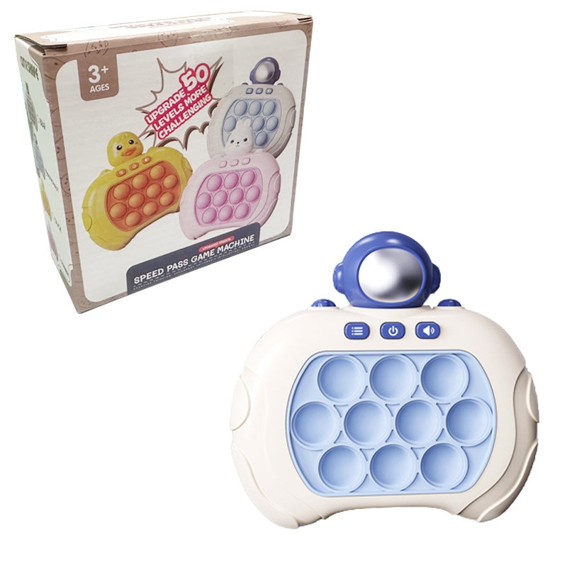 Disposition compacte de la console avec boutons ronds éclairés
