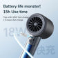Vue latérale du ventilateur compact, design élégant en métal