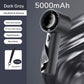 Vue de face du ventilateur portable, boutons visibles