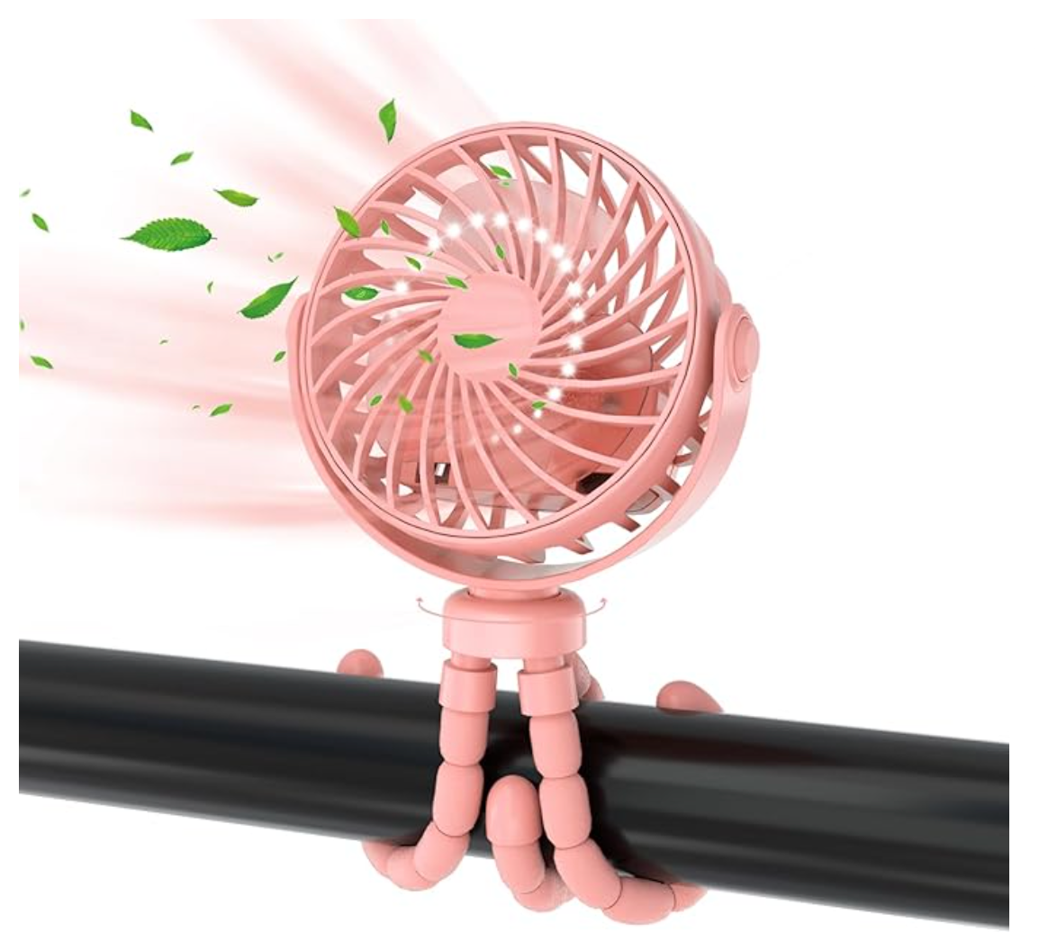 Ventilateur portable utilisé à la maison, offrant une brise douce