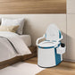 Construction robuste de la toilette portable avec bandes antidérapantes