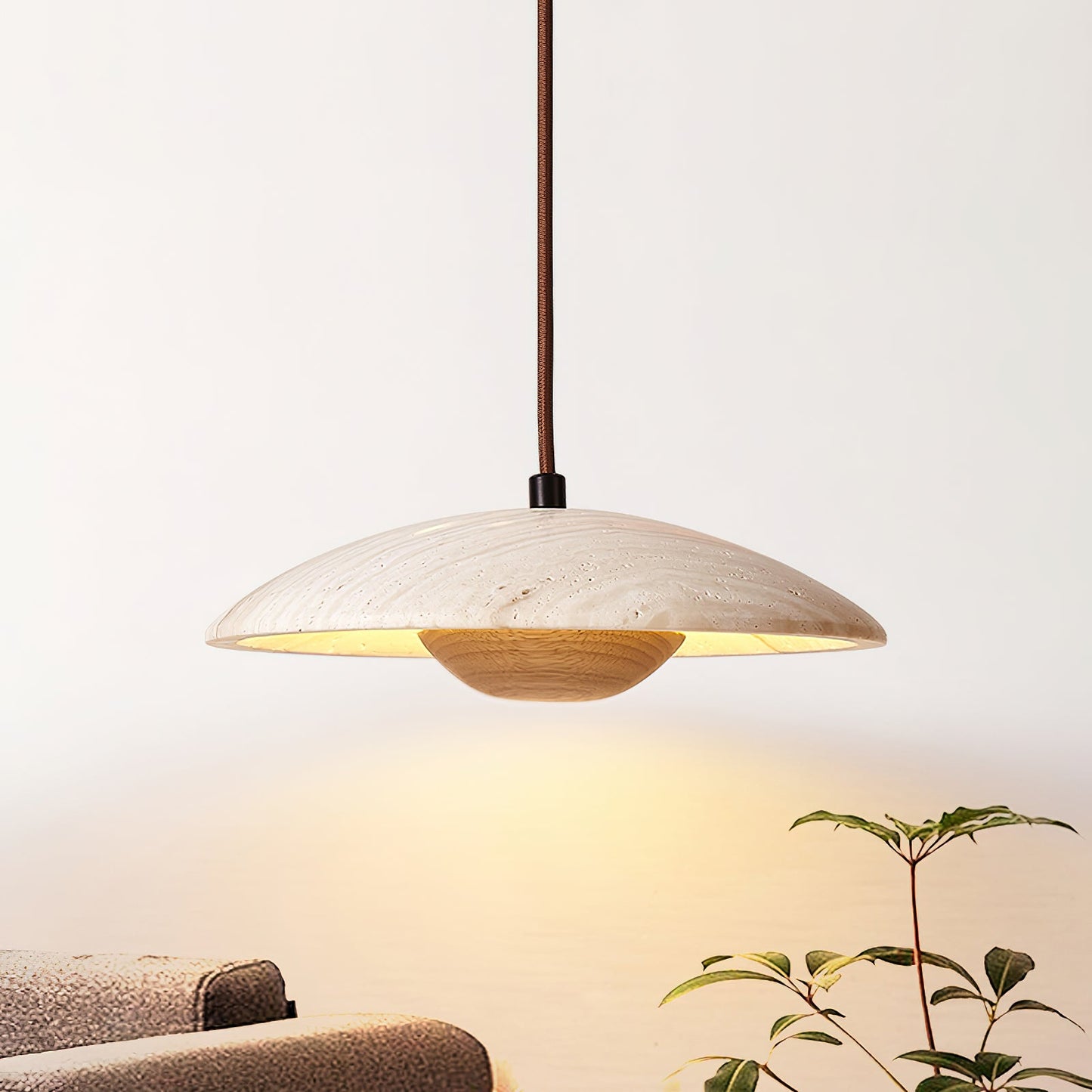 Vue rapprochée de l'éclairage LED intégré