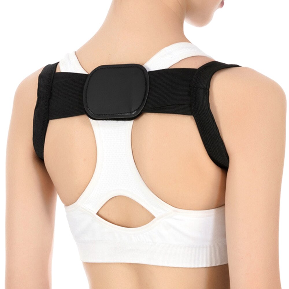Ceinture de soutien dorsal en néoprène noir ajustable