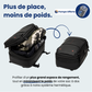 Fermetures éclair robustes sur un sac à dos moderne