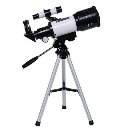 Vue d'ensemble du télescope avec tous ses composants