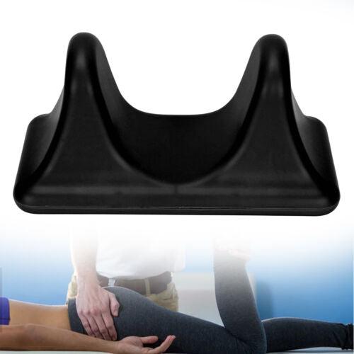 Démonstration de l'utilisation du massager sur les fléchisseurs de hanche