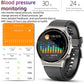 Montre connectée affichant un ECG en temps réel