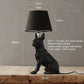 Lampe chiot éteinte, montrant sa structure
