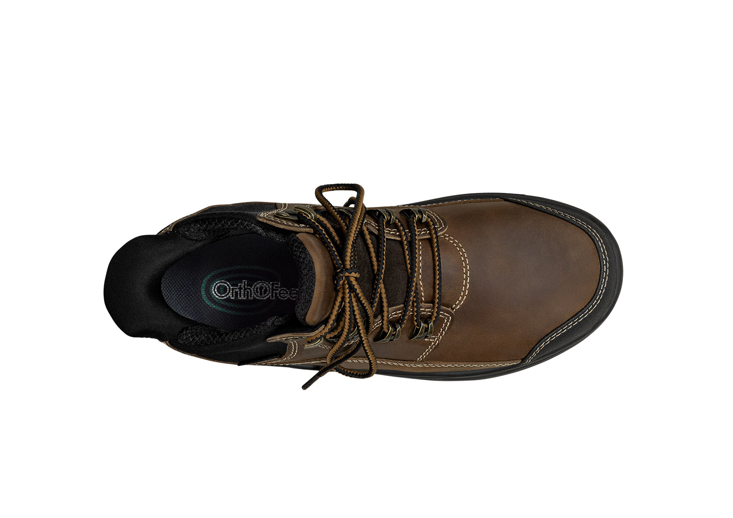 Vue arrière des bottes montrant la tige renforcée