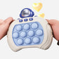 Console de jeu portable avec bulles à presser
