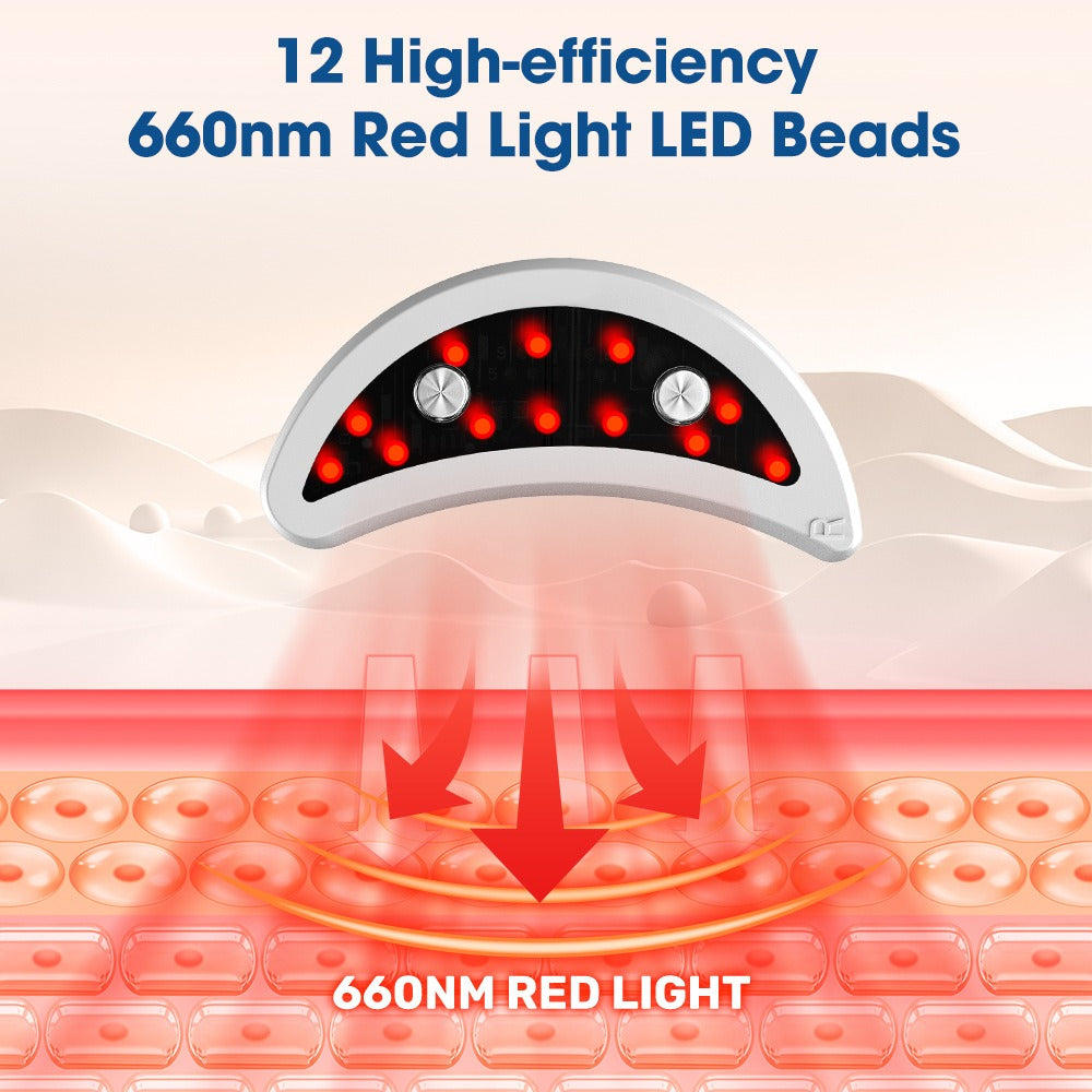 Détail des LED rouges et des microcourants