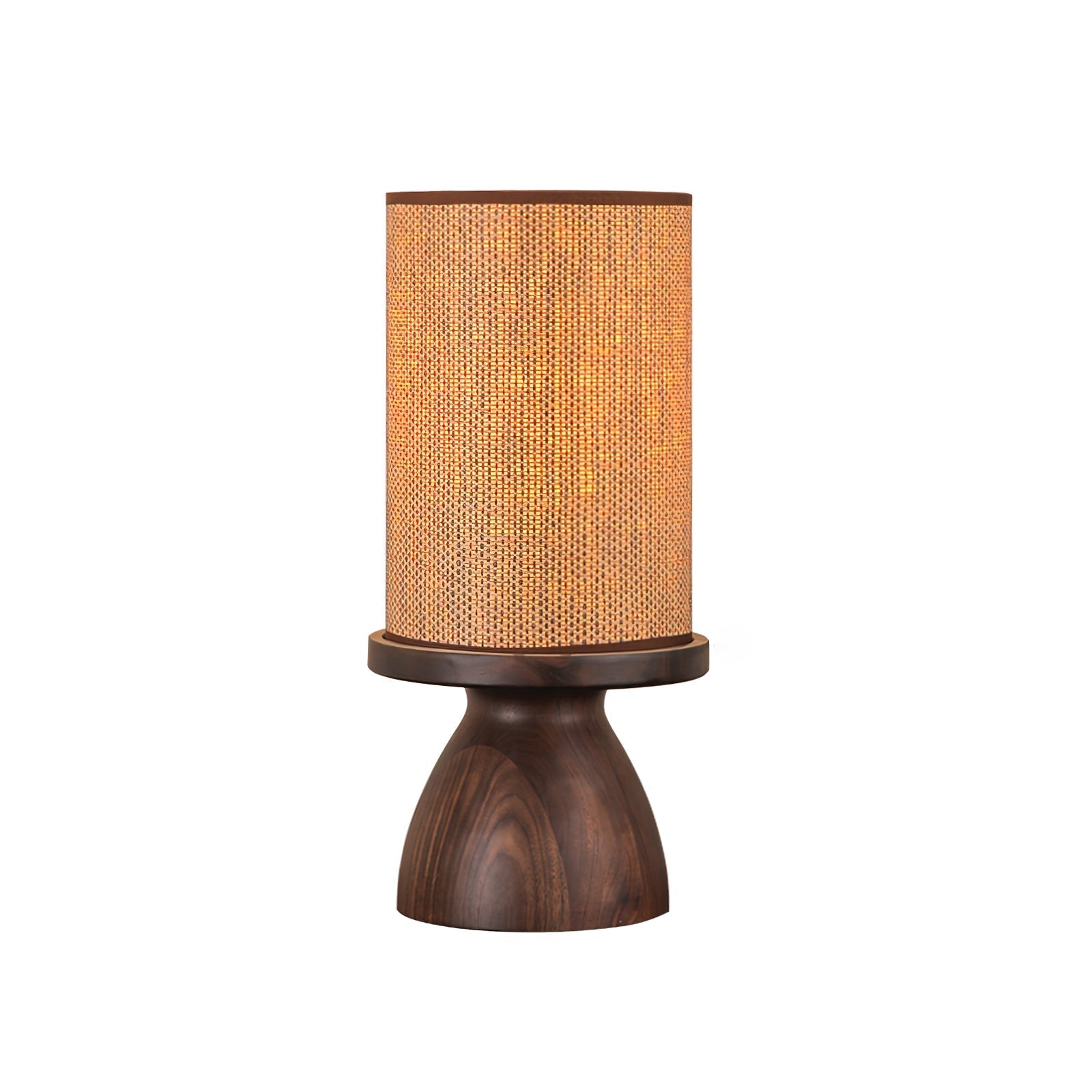 Lampe de table avec lumière tamisée dans un espace de travail