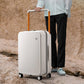 Intérieur de la valise avec cloison en polyester et maille