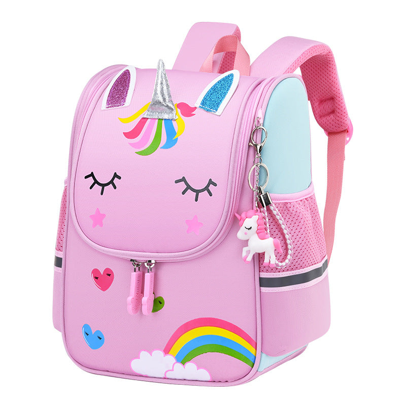 Sac à dos licorne arc-en-ciel pour enfant