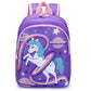 Sac à dos licorne avec arc-en-ciel magique