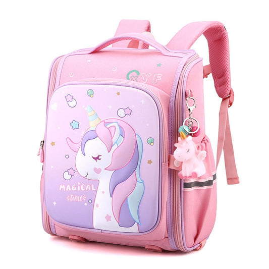 Sac à dos licorne avec ouverture complète