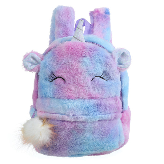 Sac à dos licorne en peluche