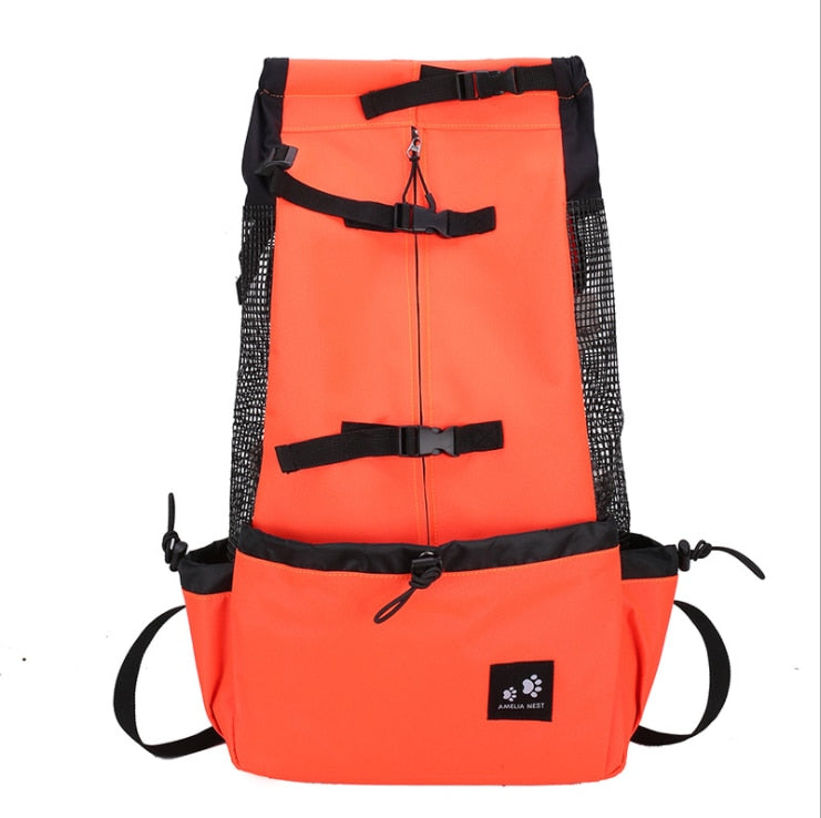 Détail sur les coutures renforcées du sac de transport