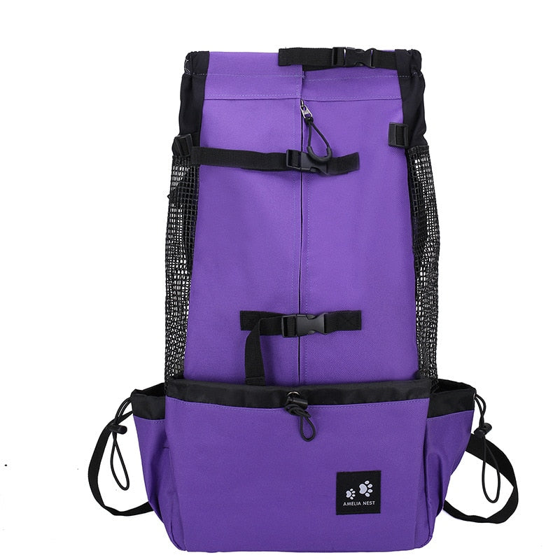 Détail de la poche latérale contenant des accessoires
