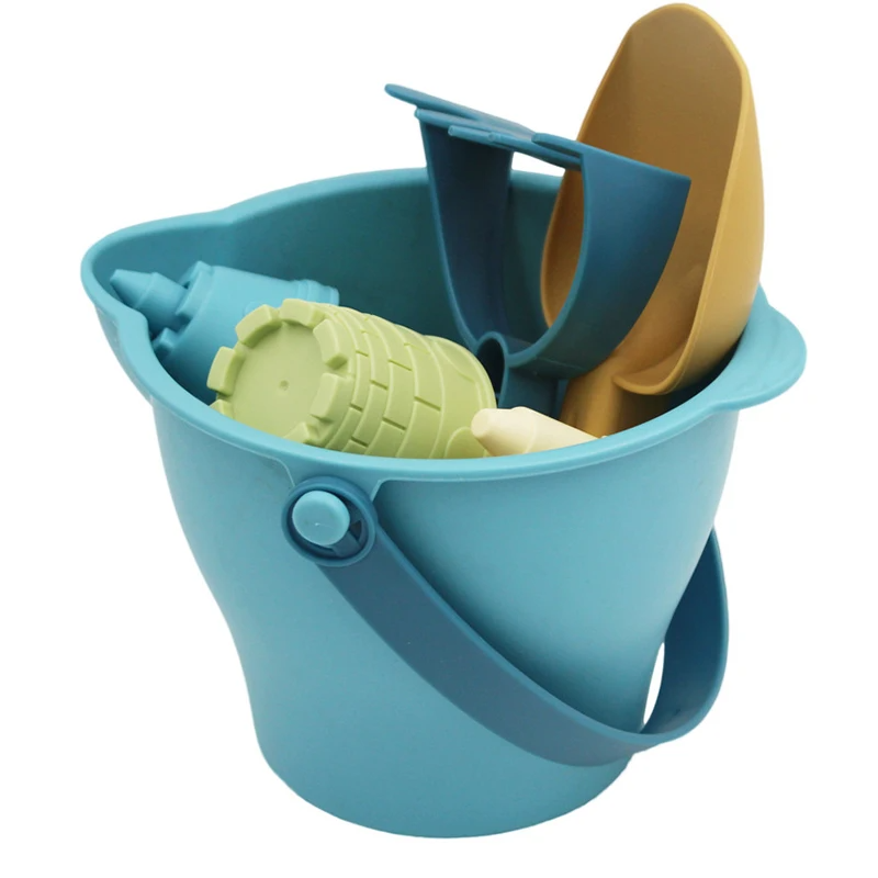 Ensemble de moules à sable colorés avec outils pour enfants