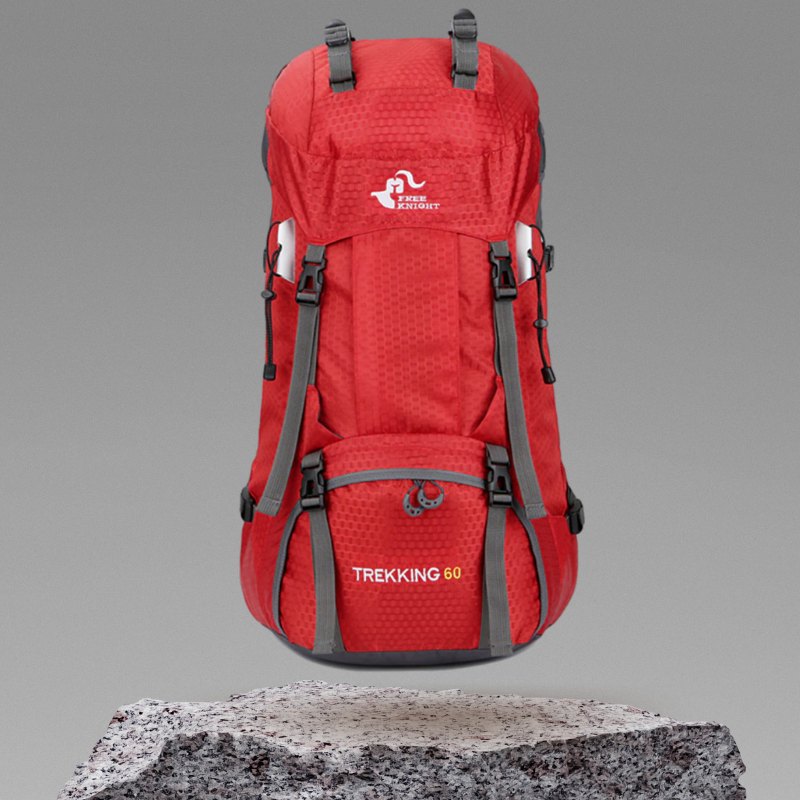 Comparaison de taille entre le sac à dos et un humain