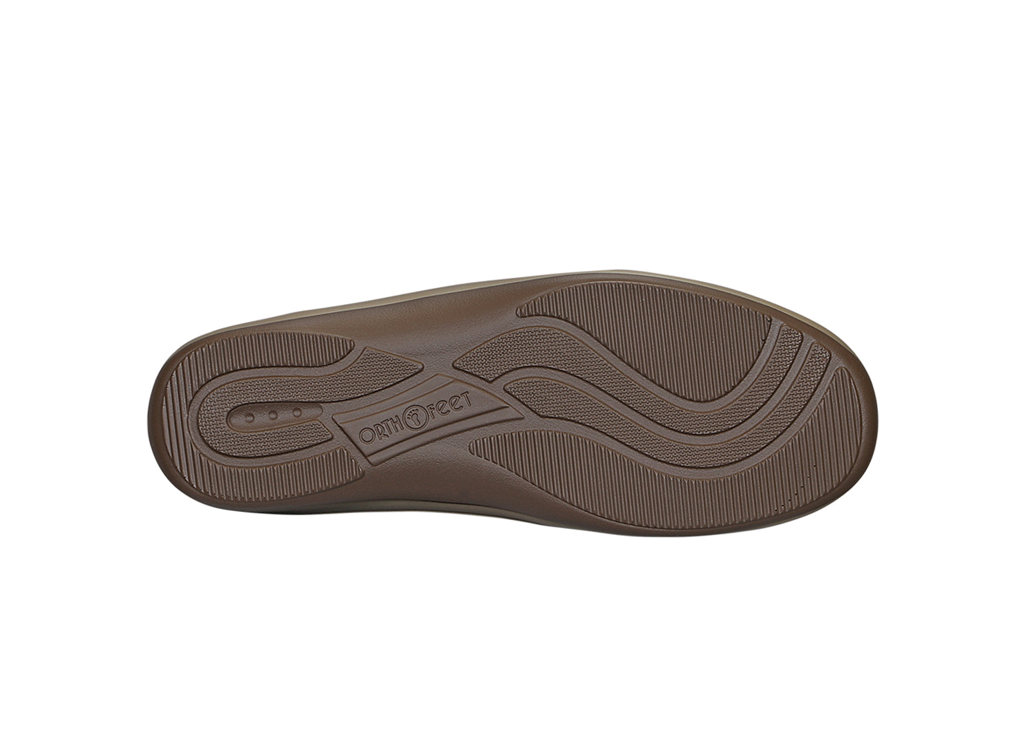 Détail du système Ortho-Cushion™ sur les pantoufles