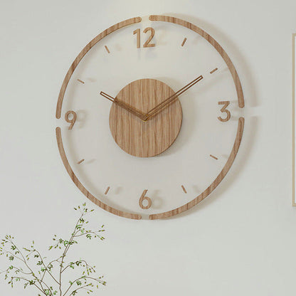 Vue d'ensemble de l'horloge dans un intérieur moderne