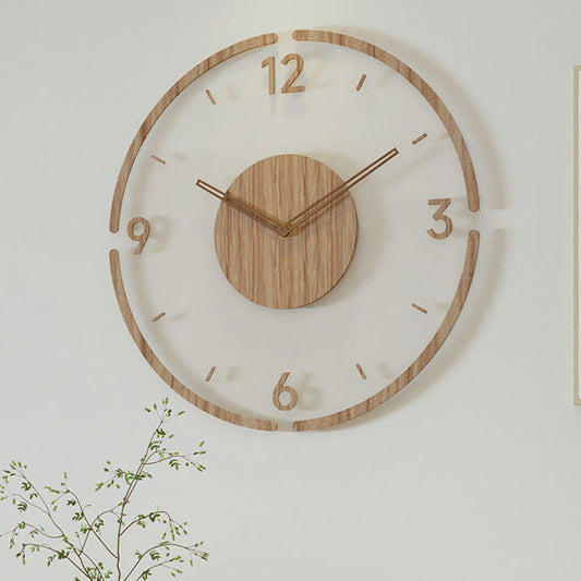 Vue d'ensemble de l'horloge dans un intérieur moderne