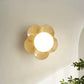 Lampe fleur en résine, idéale pour chambre d'enfant