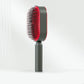 Vue de dessus de la brosse montrant les picots souples