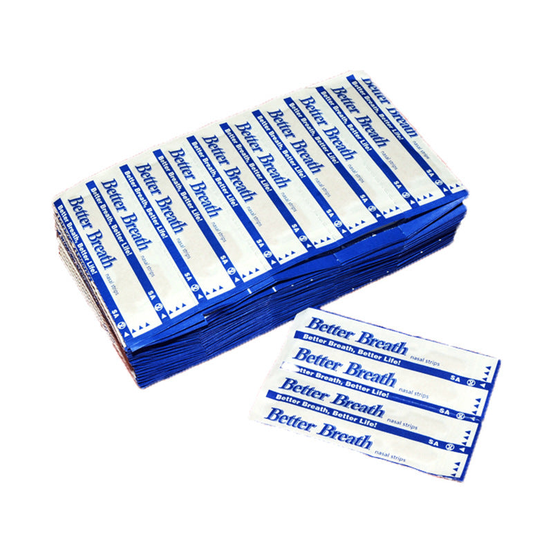 Bandes de sommeil et respiration sur fond blanc