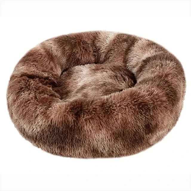 Lit pour chien sur canapé, couleur unie