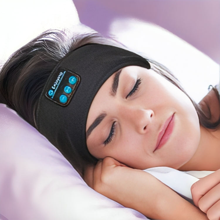 Casque de sommeil avec masque bloquant la lumière