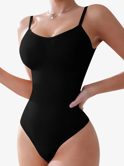 Body correcteur en polyamide et élasthanne, vue latérale