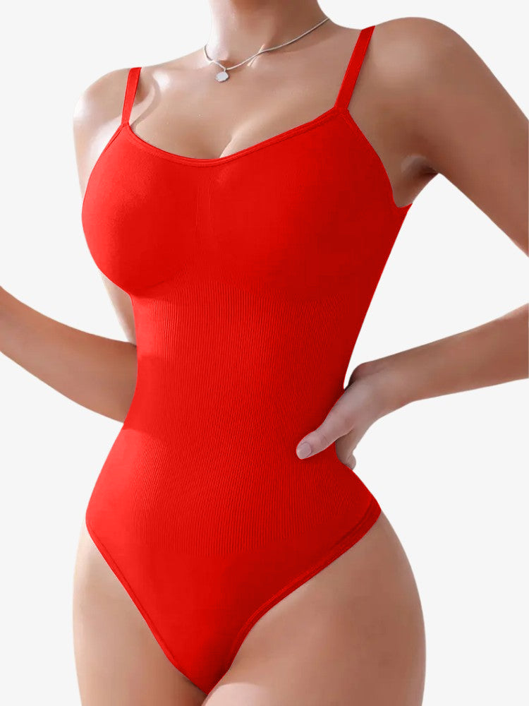 Body correcteur en gros plan, tissu respirant