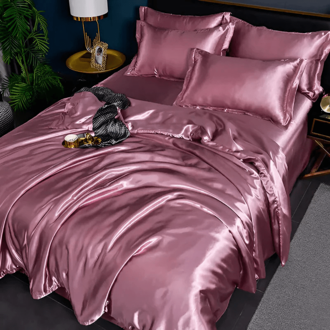 Couette en soie de mûrier avec finition brillante