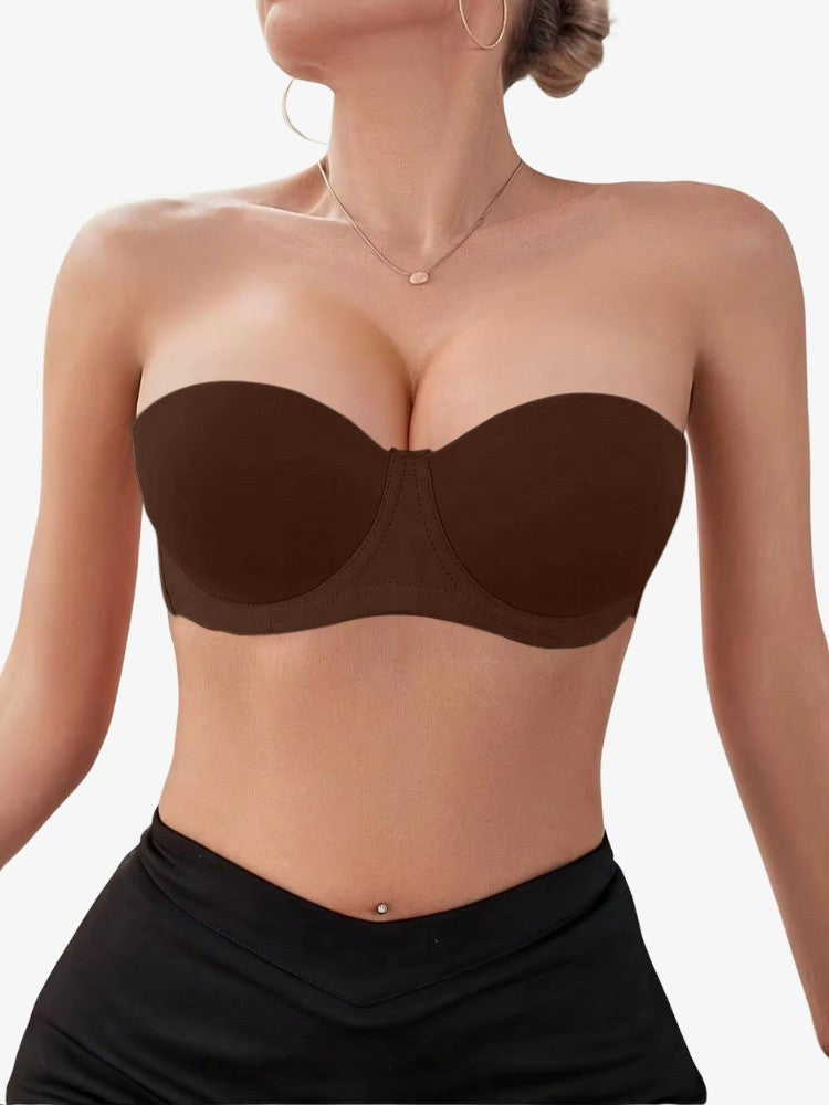 Soutien-gorge sans bretelles, illustration du maintien naturel