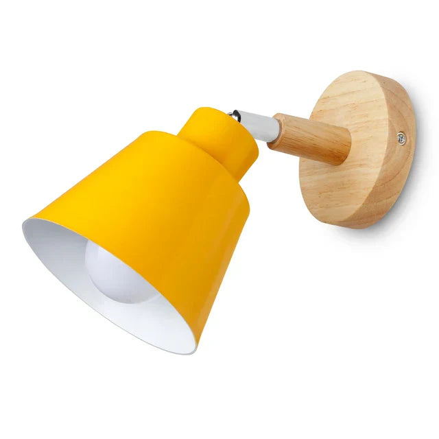 Détail du design épuré de l'applique murale LED
