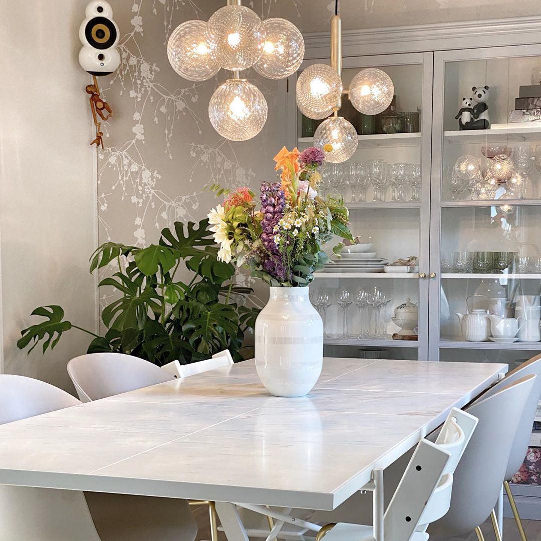 Lampe Suspendue Moderne Verre sircae orb pendant lamp présentation du produit