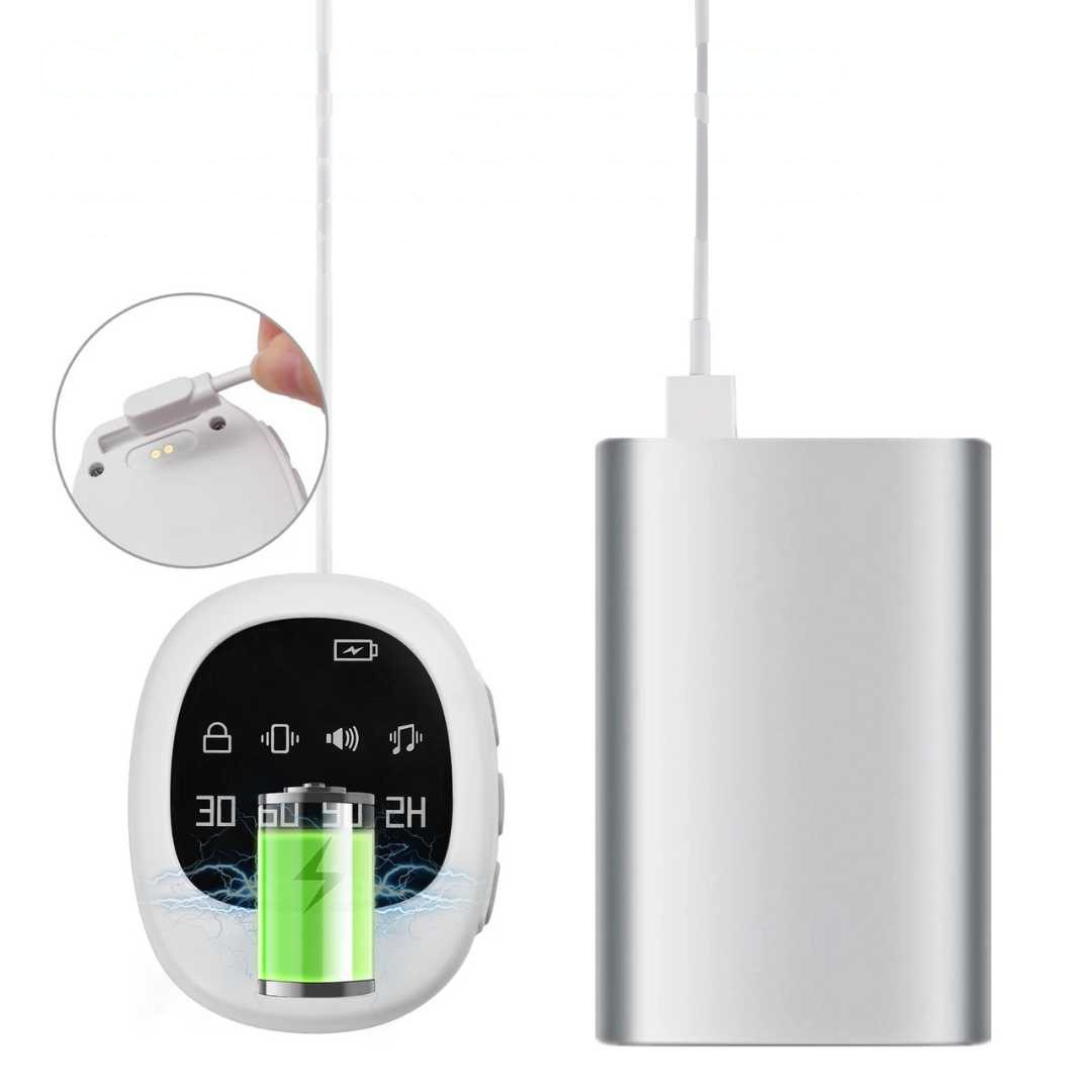Alarme vibrante avec options de son et vibration