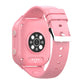 Vue latérale de la montre GPS enfant, bracelet en silicone