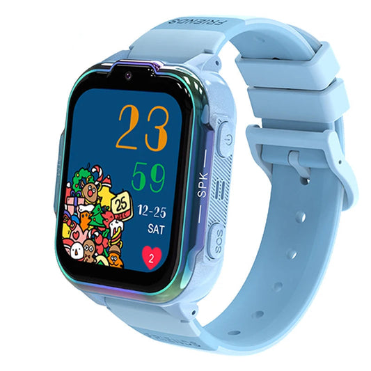 Montre connectée pour enfants montrant l'interface d'appel vidéo