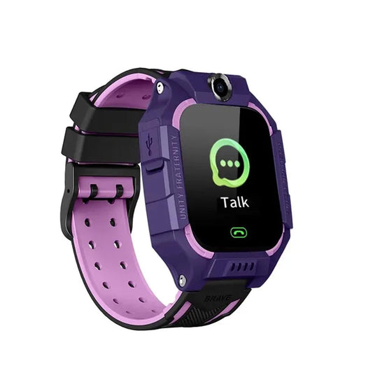 Montre GPS pour enfant avec bouton SOS visible