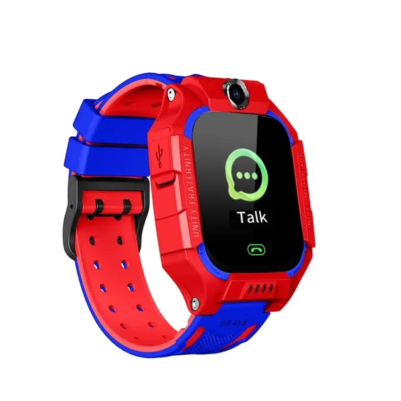 Montre enfant affichant l'interface de suivi d'activité