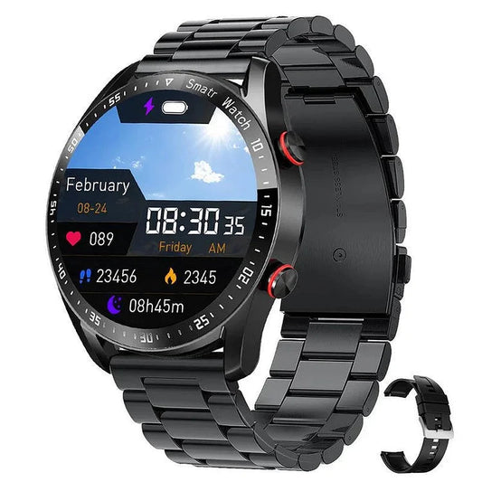 Vue d'ensemble de la montre avec fonctions santé intégrées